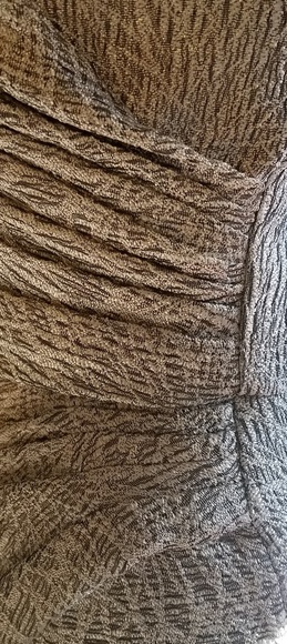 Maggie London Silver Dress, Strapless SIZE 10 - Picture 8 of 10